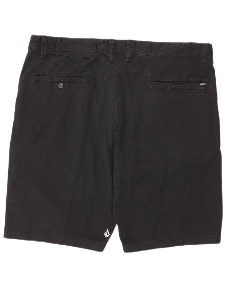 Volcom muške chino kratke hlače W40 XL crni pamuk