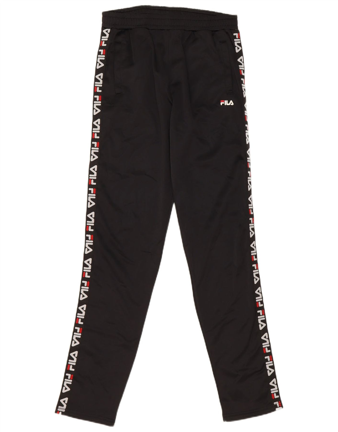 Fila Boys Graphic Trenirke Hlače 13-14 godina crne poliesterske