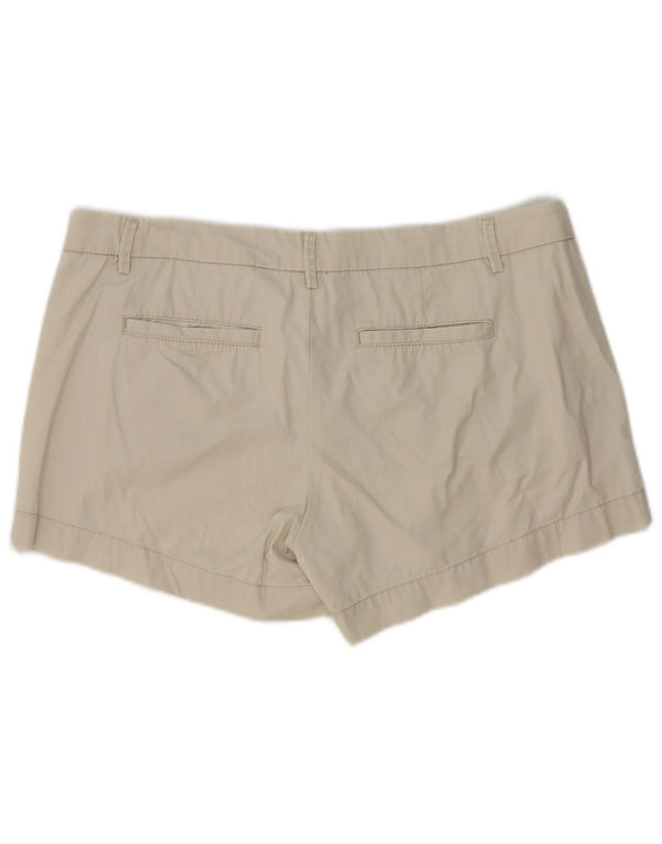 Benetton ženske chino kratke hlače UK 14 Large W36 bež pamuk