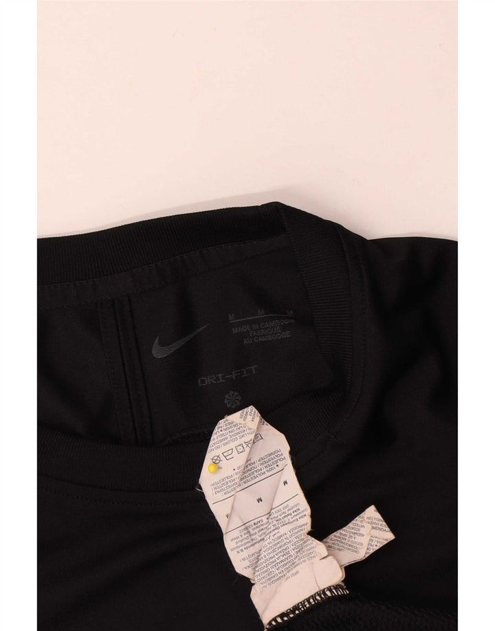 Nike Dri Fit T-Shirt majica srednje crne boje od poliestera