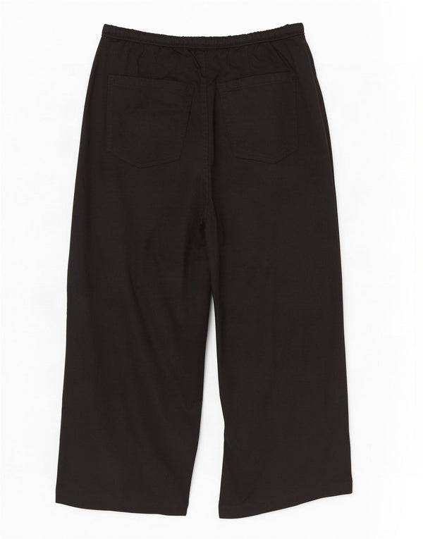 Marks & Spencer ženske skraćene hlače visokog struka UK 14 Large W32 L24 Crna
