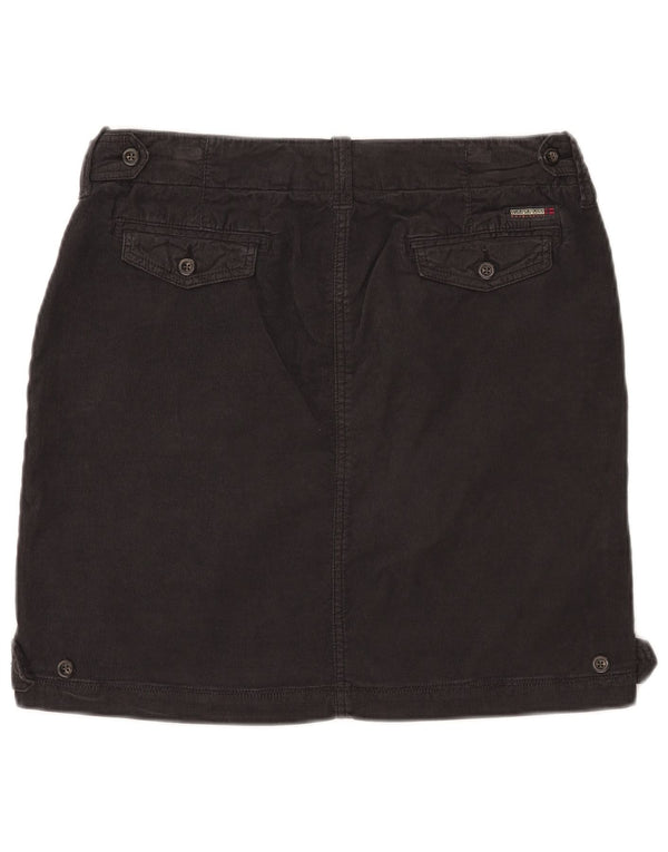 NAPAPIJRI Ženska geografska suknja od samta IT 44 srednje W32 crni pamuk