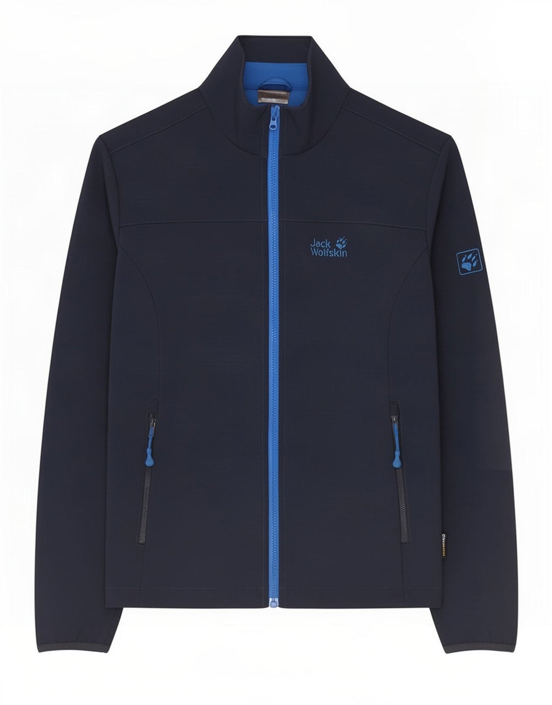 Jack Wolfskin muška gornja jakna od trenirke UK 36/38 srednje tamnoplavi poliester