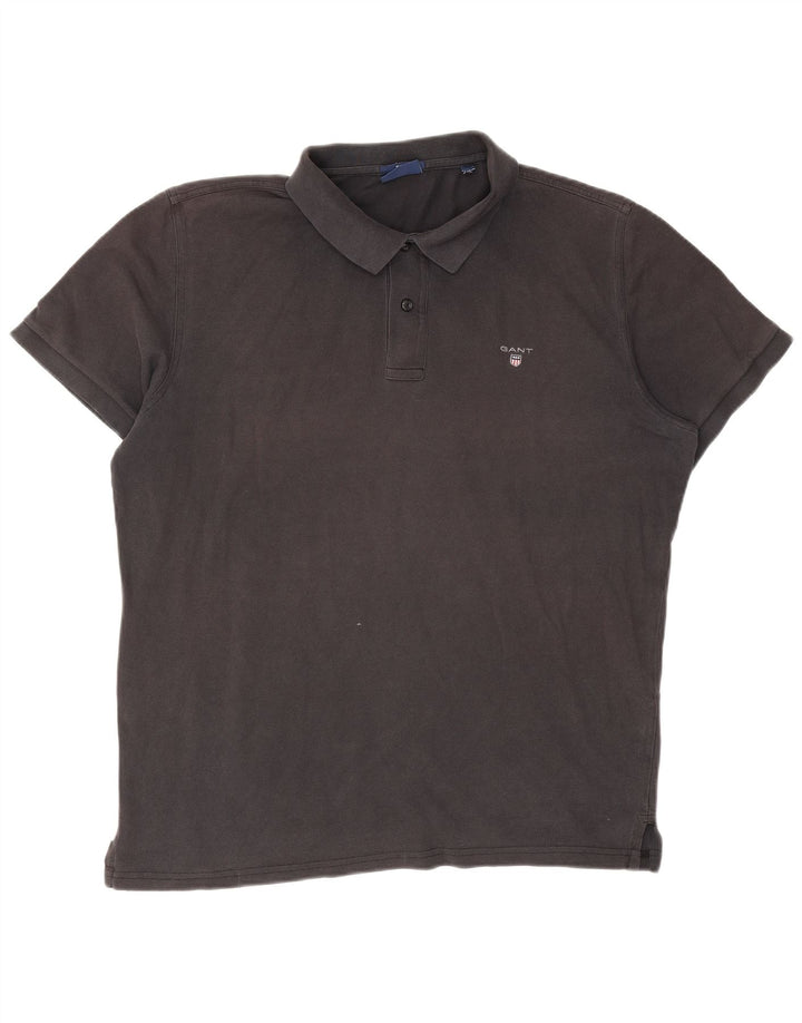 Gant Regular polo majica XL sivi pamuk