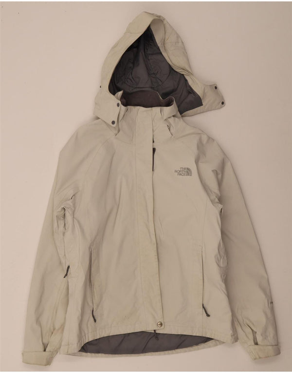 The North Face ženska vjetrovka s kapuljačom UK 16 Large Off White