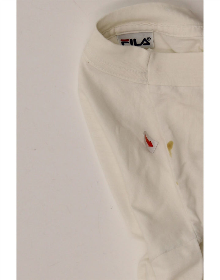 FILA Majica kratkih rukava Mala bijela