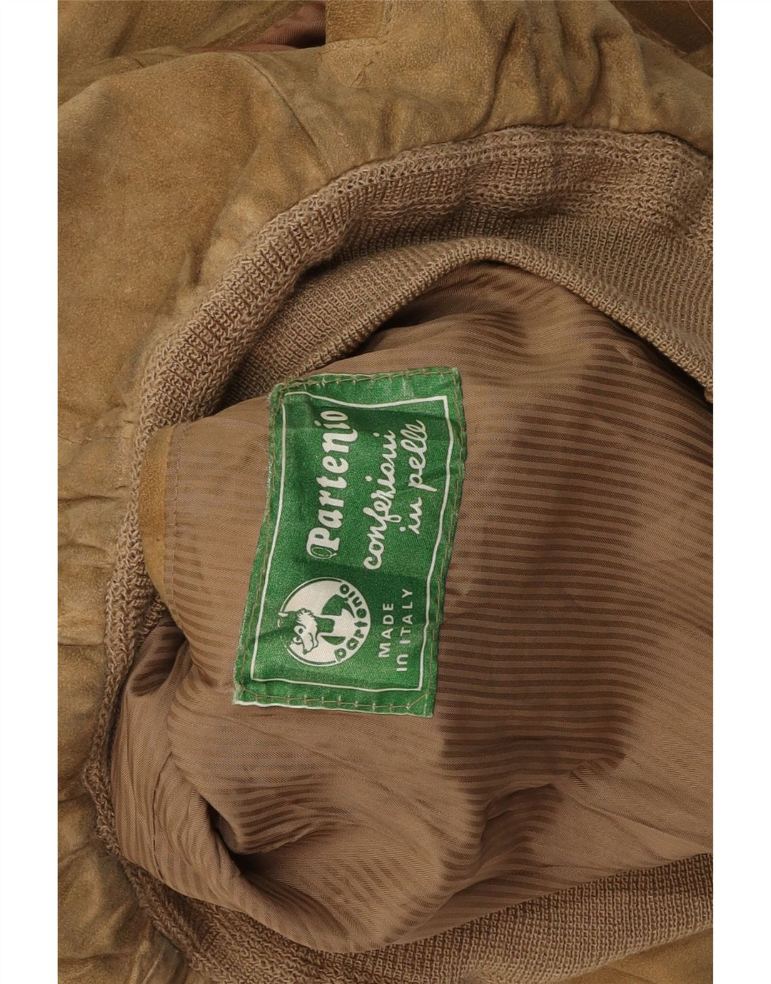 VINTAGE muška bomber jakna od antilopa UK 38 srednje bež koža