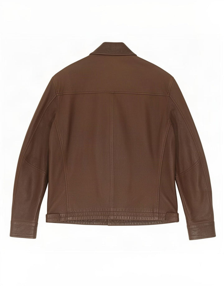 Muška kožna jakna Dallas IT 50 Large Brown