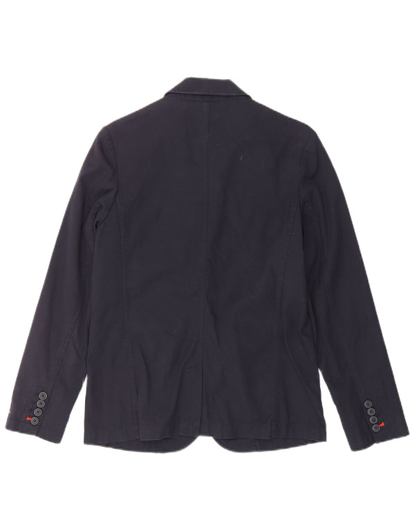 Tommy Hilfiger Jakna s 2 gumba za dječake 13-14 godina tamnoplavi pamuk