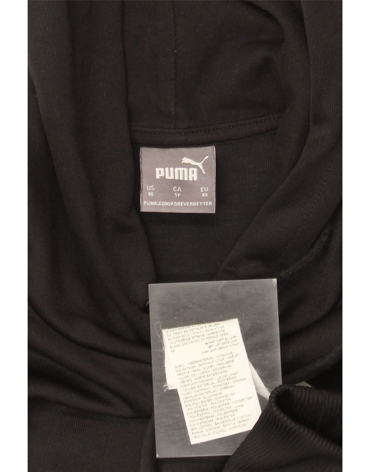 Puma muška majica s kapuljačom XS, crni poliester