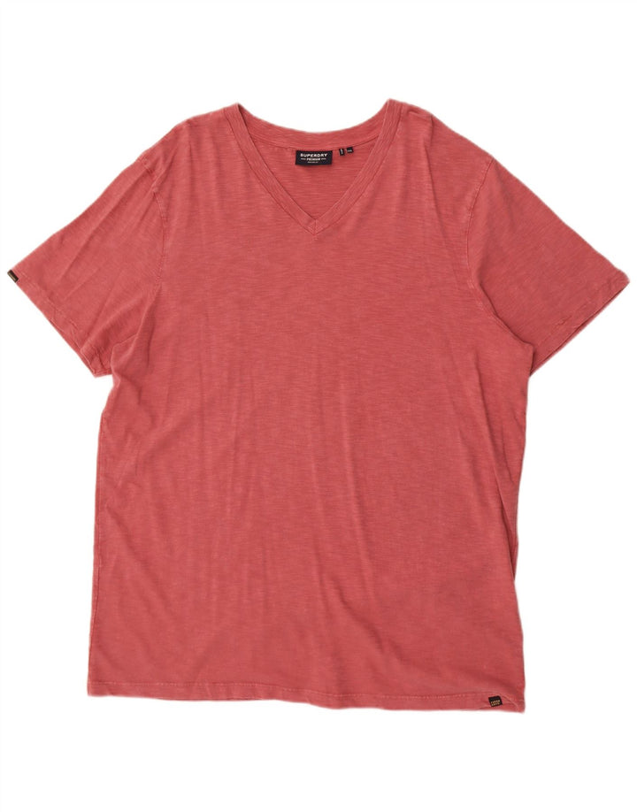 Superdry muška majica kratkih rukava 2XL crvena