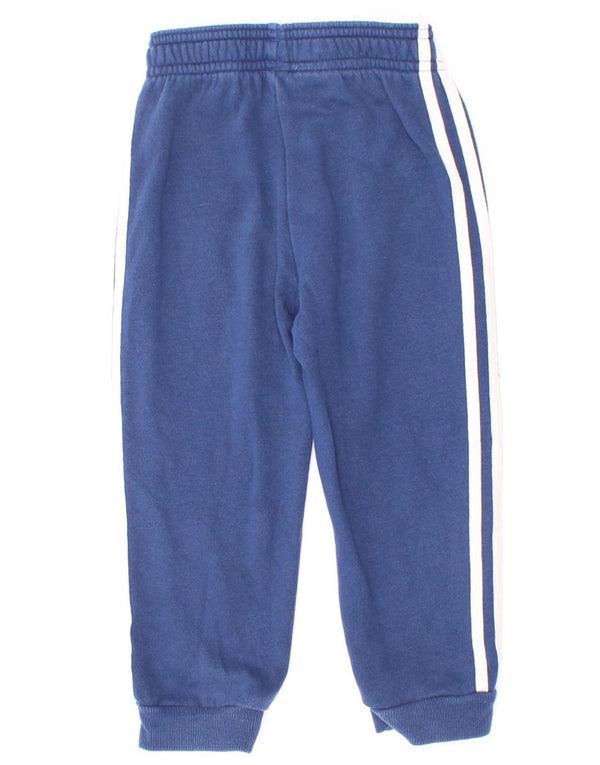 Adidas Baby Boys Joggers Tracksuit Trousers 18-24 Months Blue