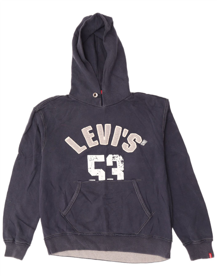 Levi's muška majica s kapuljačom XL tamnoplava