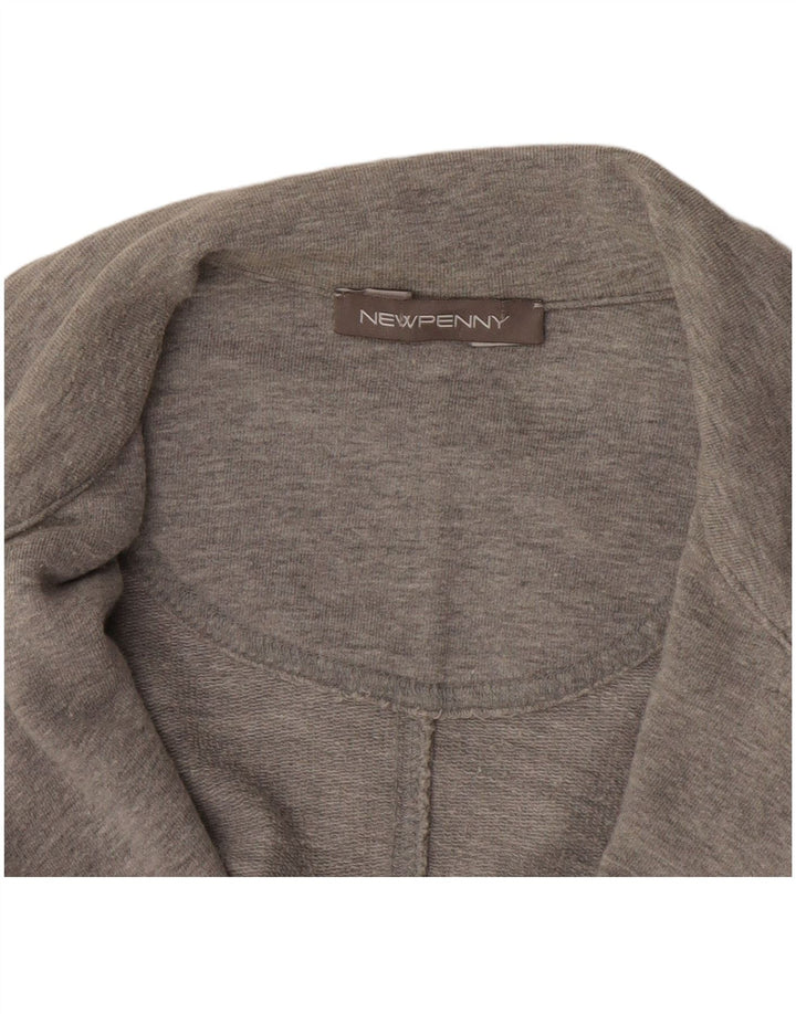 NOVO PENNY Ženska jakna sa 2 gumba UK 10 Mala siva