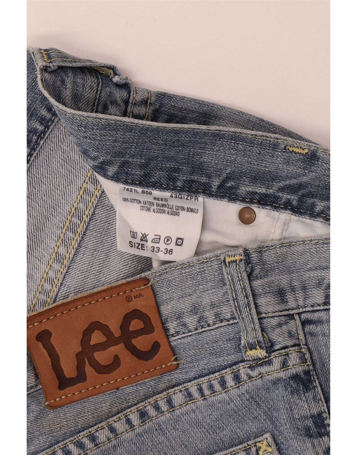 Lee ženske traperice REED Bootcut W33 L36 plavi pamuk
