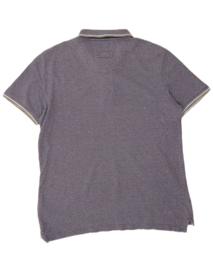 Fat Face muška polo majica Large Blue Pamuk