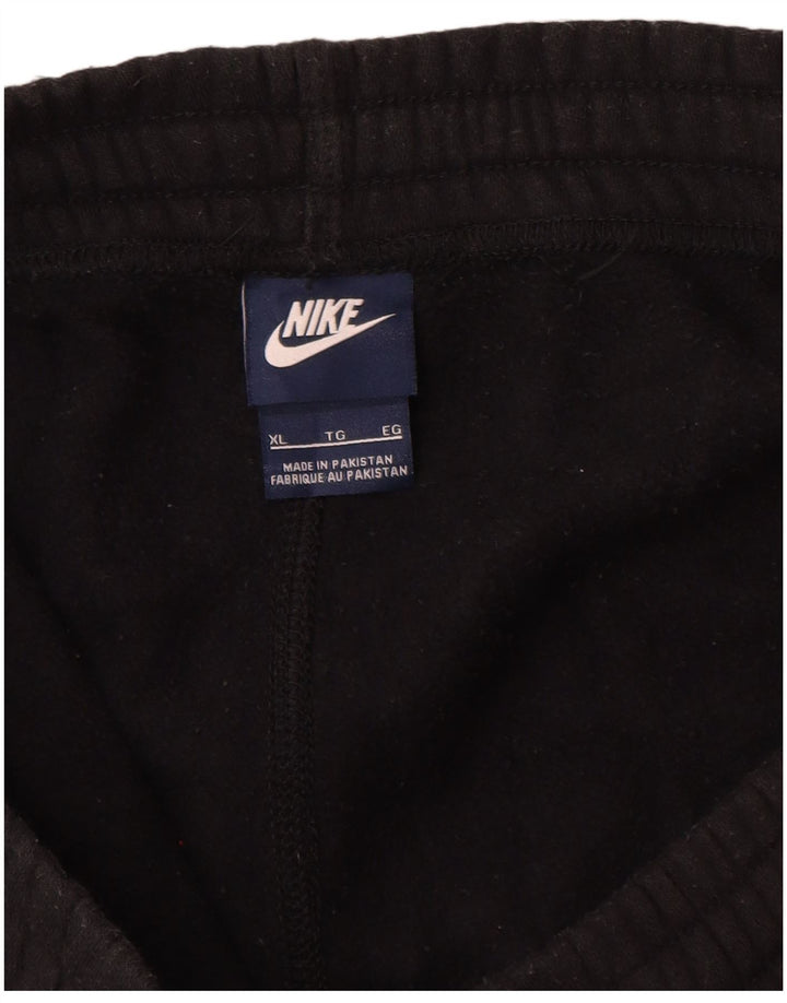 Nike muške trenirke XL crne pamučne hlače