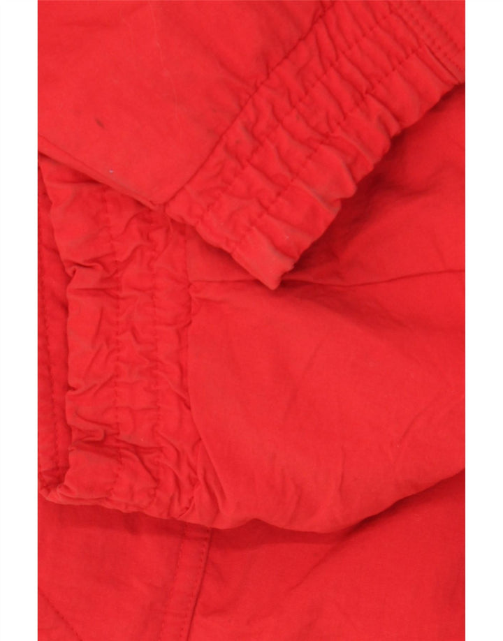 Eddie Bauer muška podstavljena jakna UK 42 XL crveni pamuk