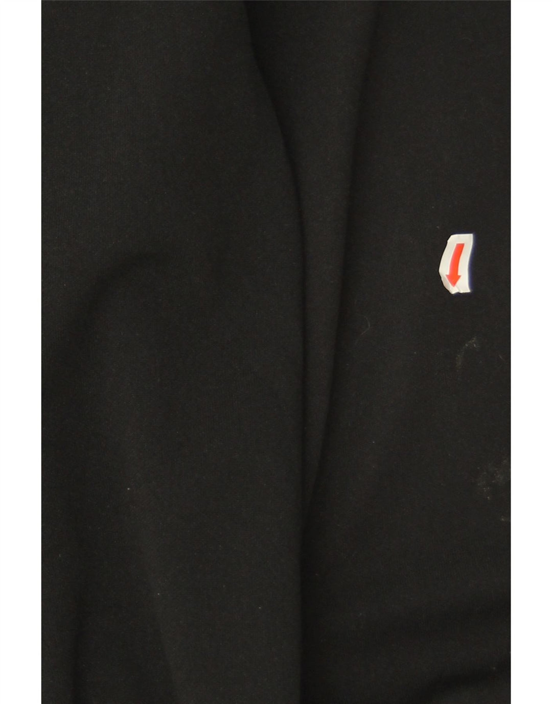 Lotto muška majica s izrezom s patentnim zatvaračem XL crni poliester