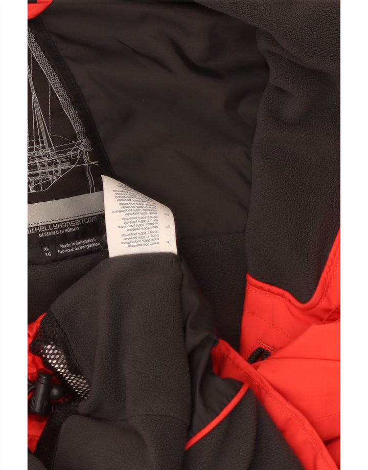 Helly Hansen Boys Graphic Vjetrovka jakna 13-14 godina XL crvena poliester