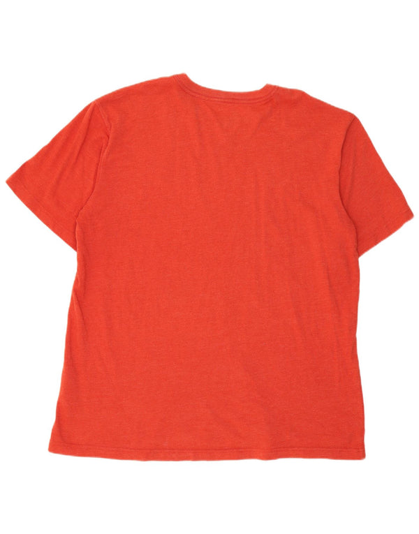 Carhartt muška majica kratkih rukava opuštenog kroja XL, narančasti pamuk