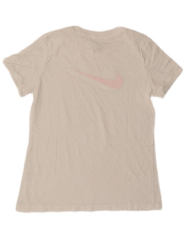 Nike Ženska grafička majica kratkih rukava UK 10 Mala bijela