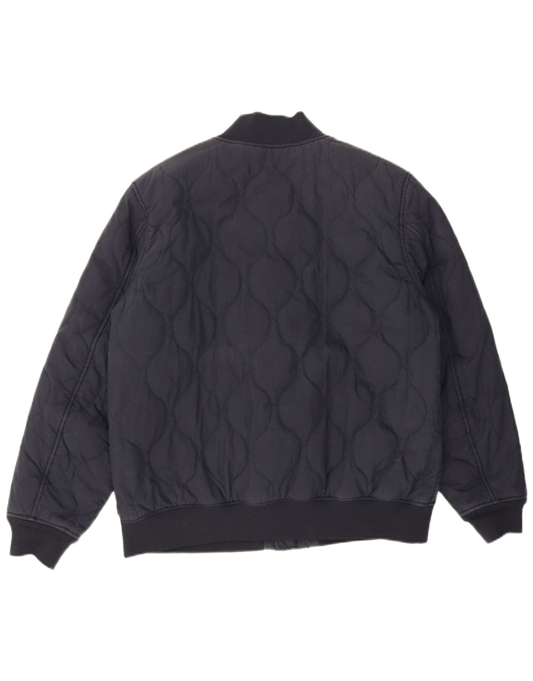 Levi's muška bomber podstavljena jakna UK 42 XL tamnoplavi pamuk