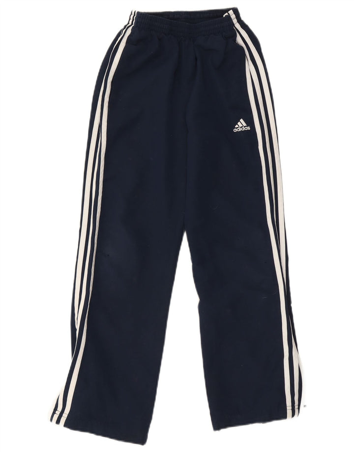 Adidas Hlače za trenirku za dječake 9-10 godina tamnoplave poliesterske