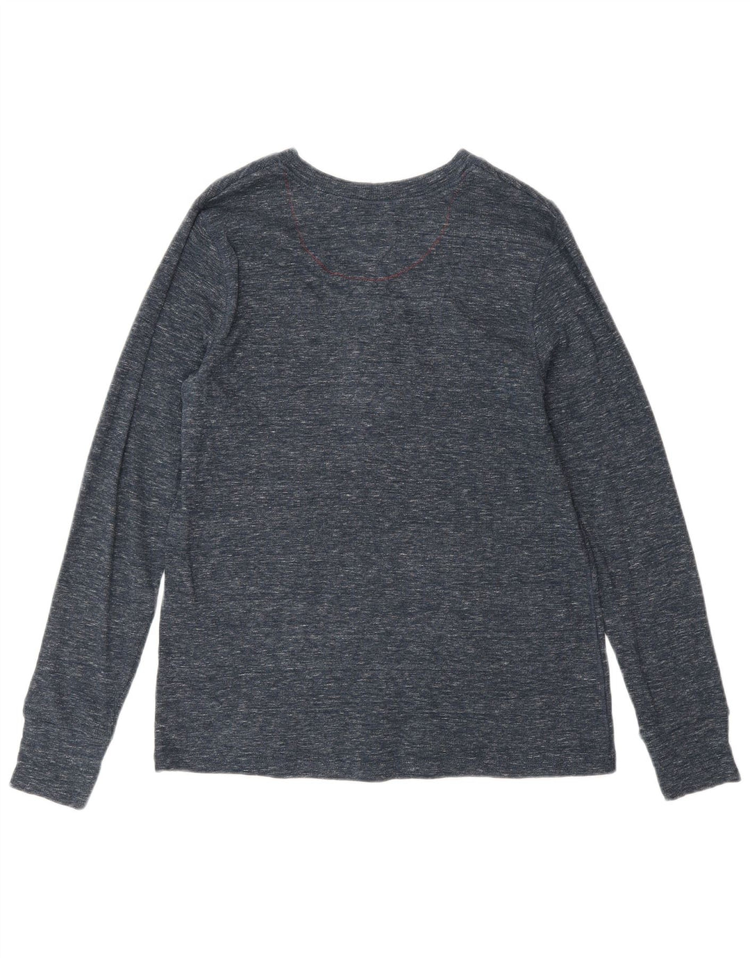 Levi's ženska majica dugih rukava UK 12 srednje tamnoplava klasična pamučna majica