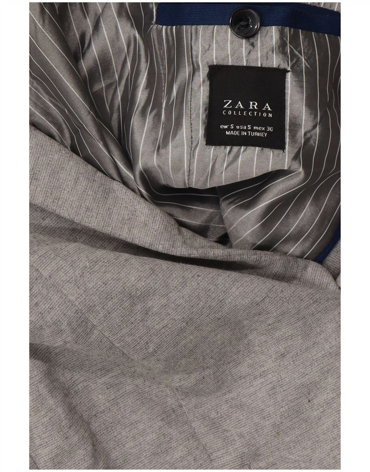 Zara muška jakna sa 1 gumbom UK 36 mala siva