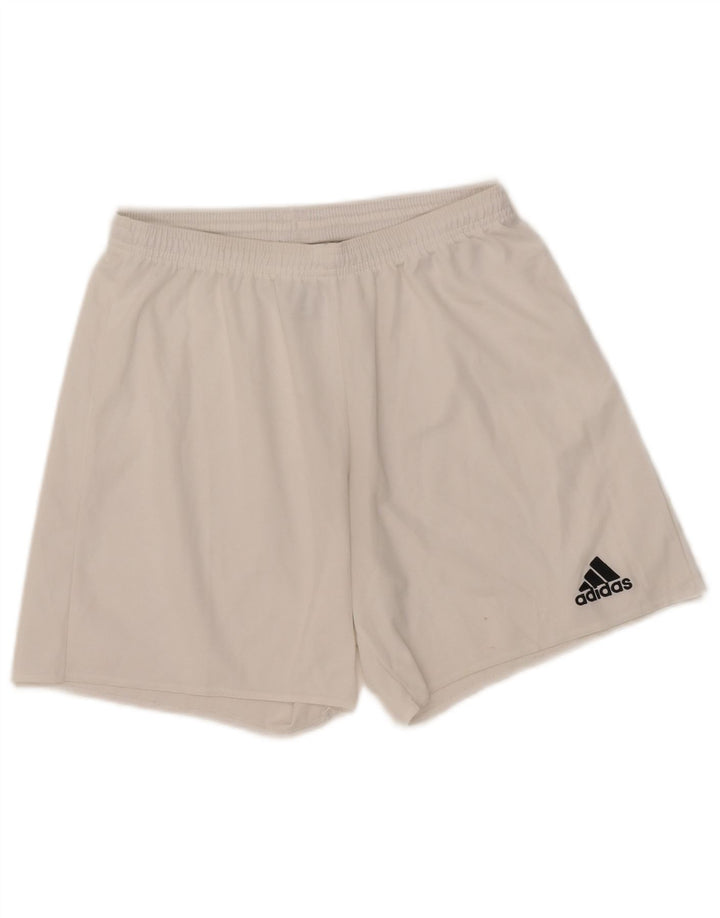 Adidas muške sportske kratke hlače Aeroready srednje bijele boje od poliestera