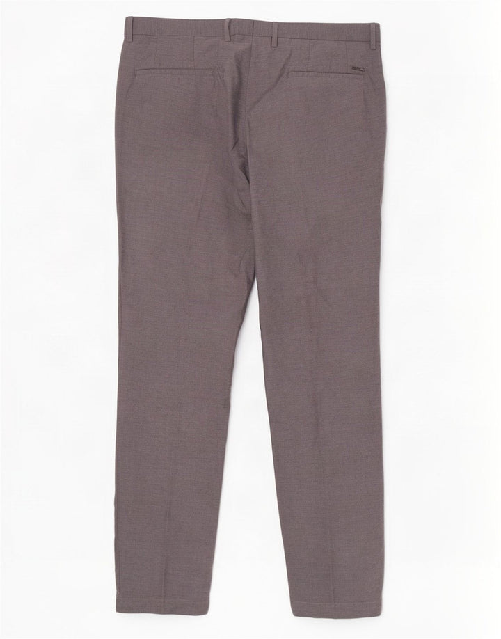 Hugo Boss muške ravne chino hlače W36 L30 sive