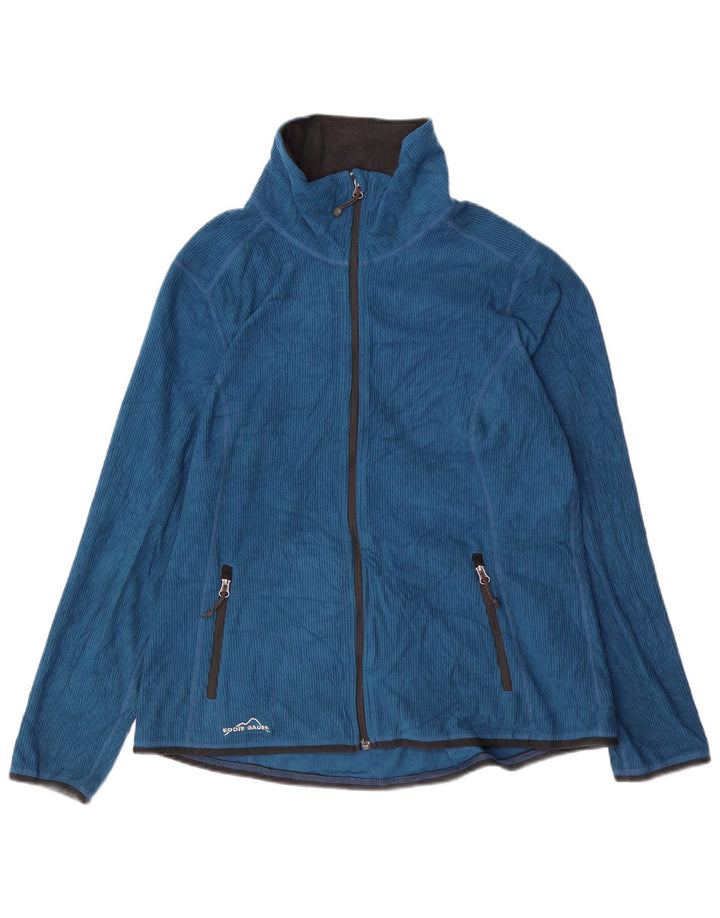 EDDIE BAUER Ženska jakna od flisa UK 18 XL plavi poliester