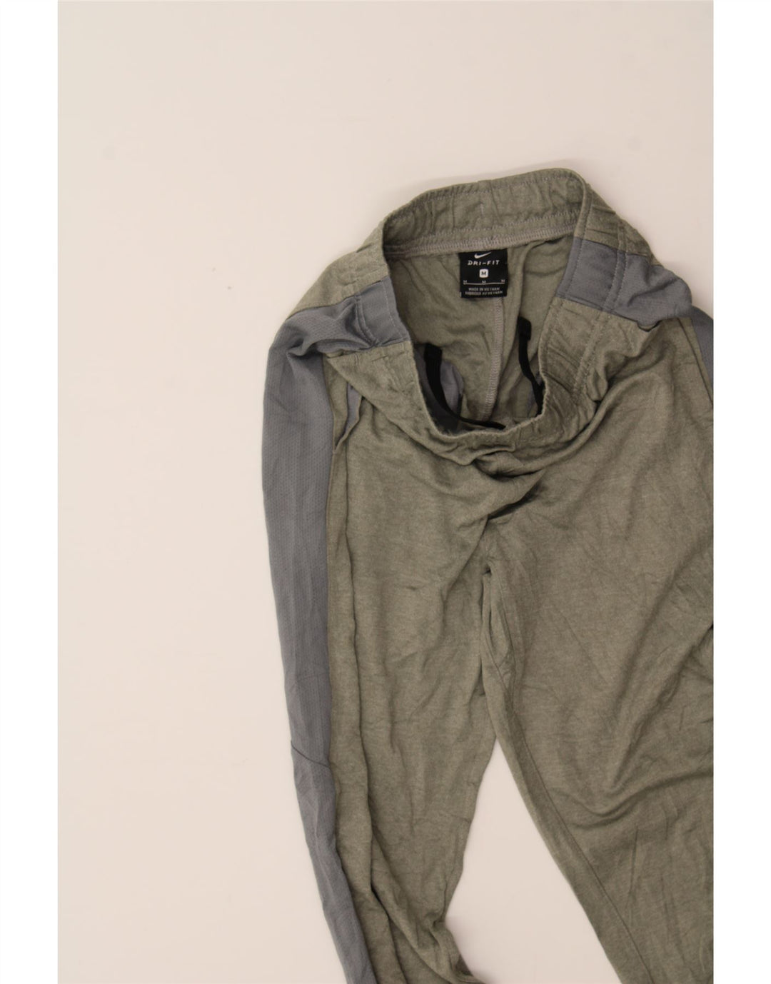 NIKE Boys Tracksuit Trousers 11-12 Years Medium Khaki Polyester Vintage Nike and Second-Hand Nike from Messina Hembry 