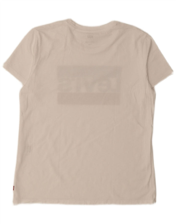 Levi's ženska majica kratkih rukava s grafičkim motivima UK 14 srednje bijela