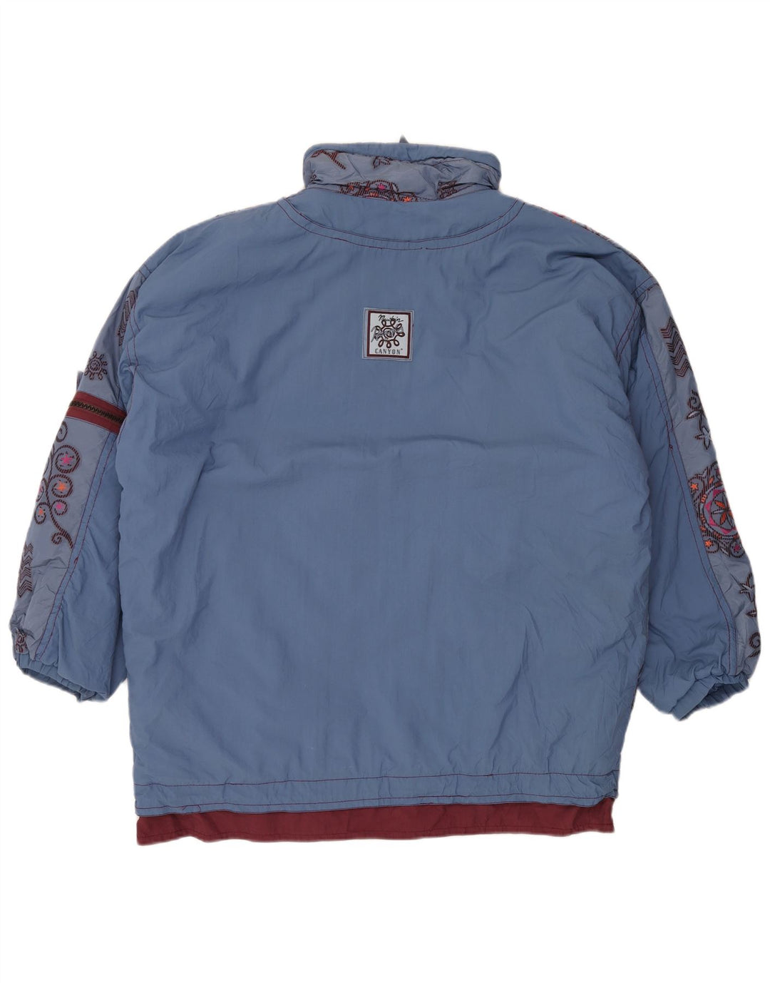 Canyon velika muška anorak skijaška jakna UK 40 Large Blue Floral Polyamide