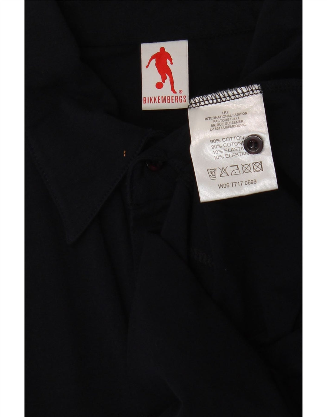 Bikkembergs ženska pulover majica UK 12 srednje tamnoplavi pamuk