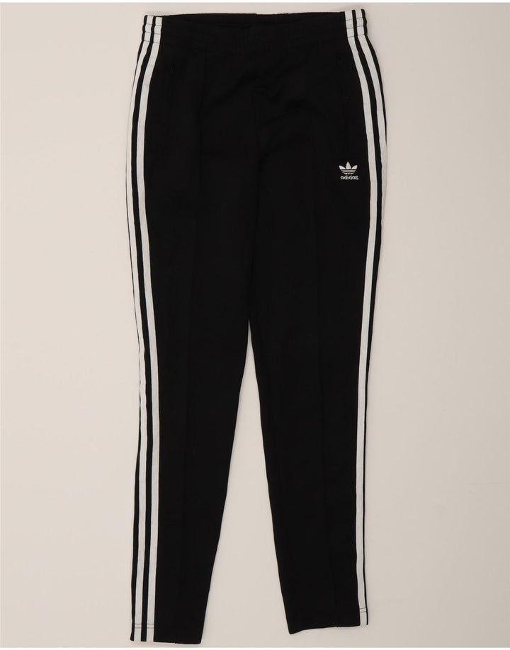 Adidas ženske hlače za trenirku UK 8 male crne poliesterske