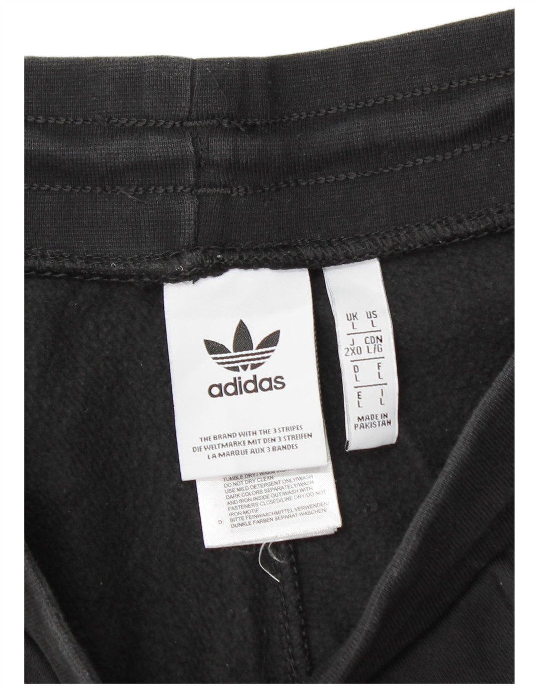 ADIDAS Muška trenirka Hlače Joggers Large Black Pamuk