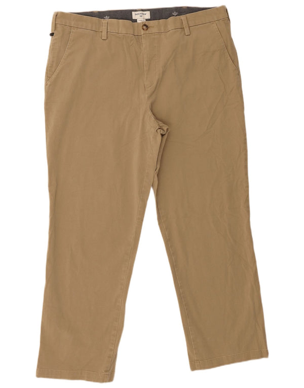 Dockers muške chino hlače ravnog kroja W40 L29, bež pamuk