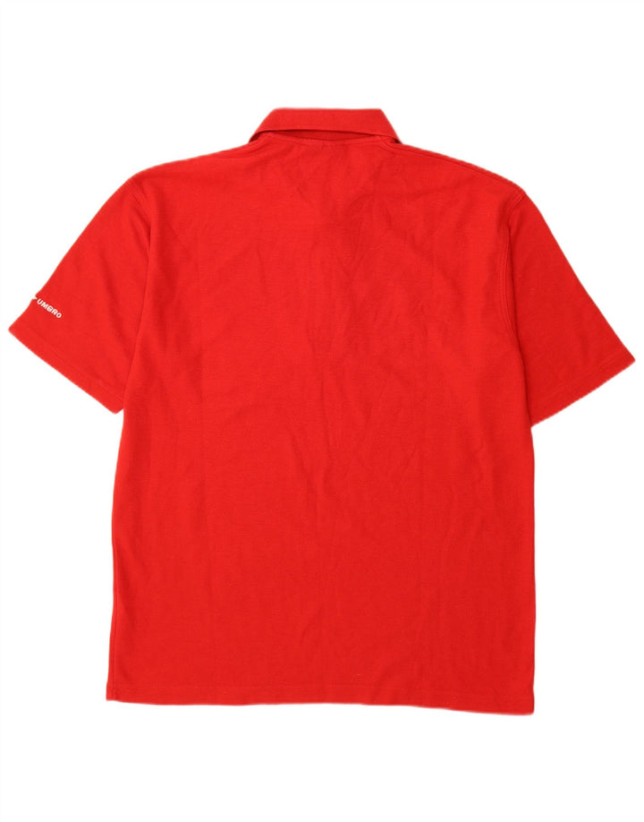 Umbro muška polo majica XL crveni poliester