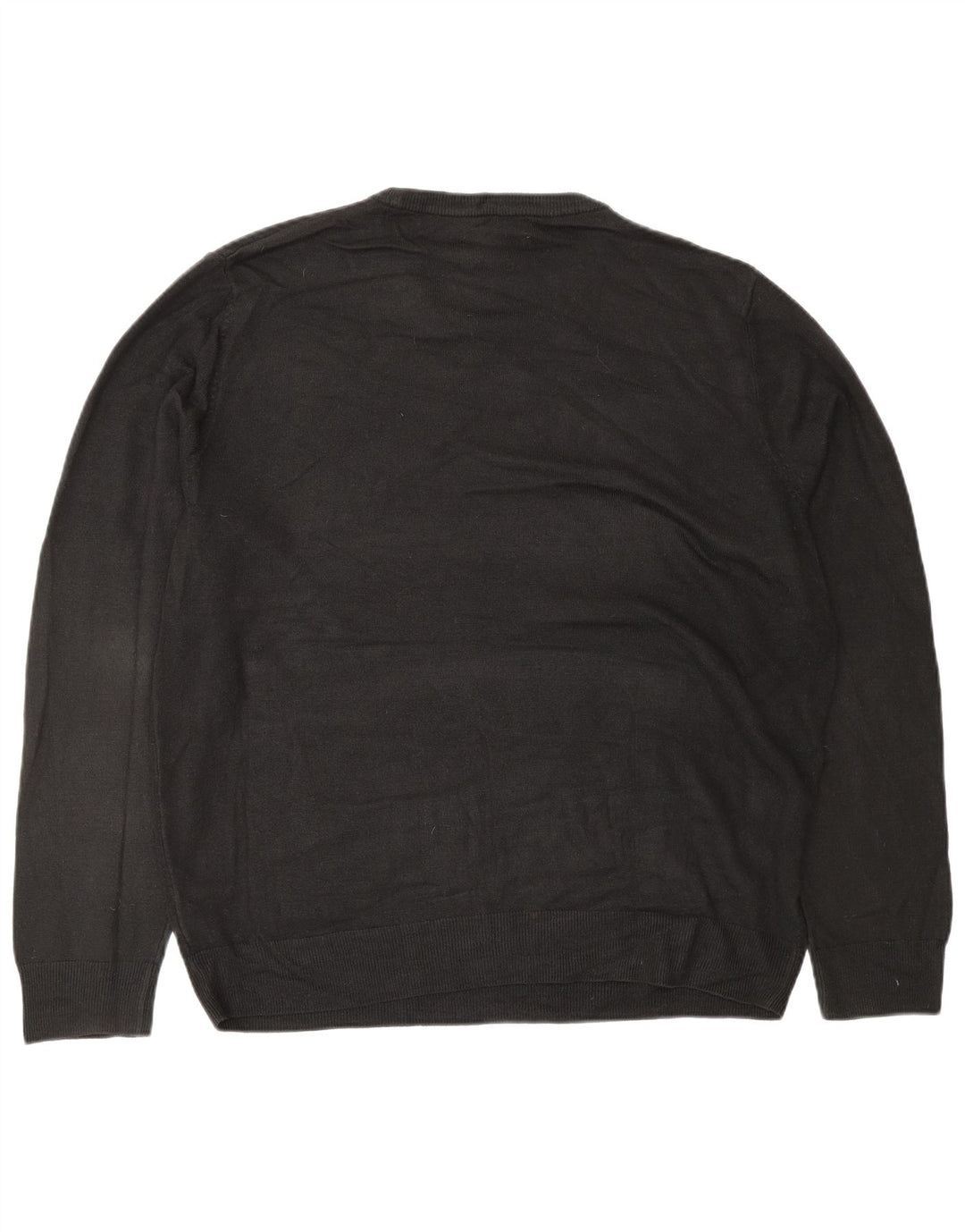 MARKS & SPENCER Muški pulover s okruglim izrezom XL crni akril