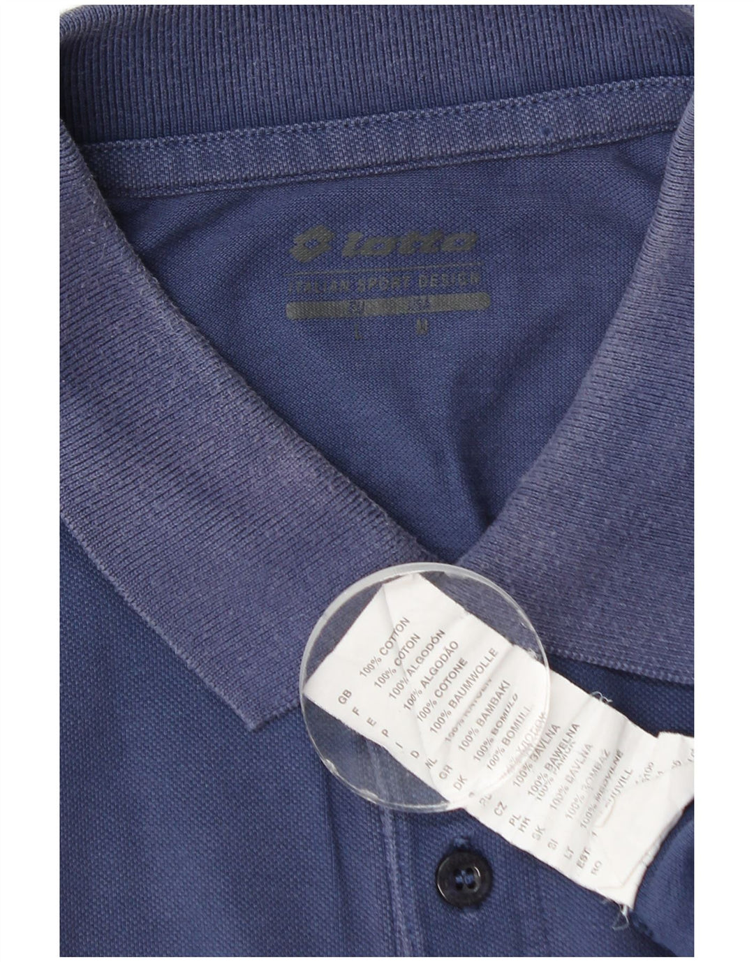Lotto muška polo majica Large Blue Pamuk