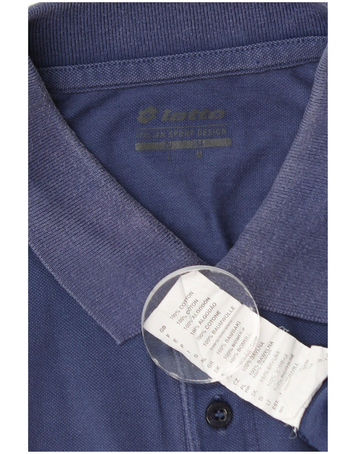 Lotto muška polo majica Large Blue Pamuk