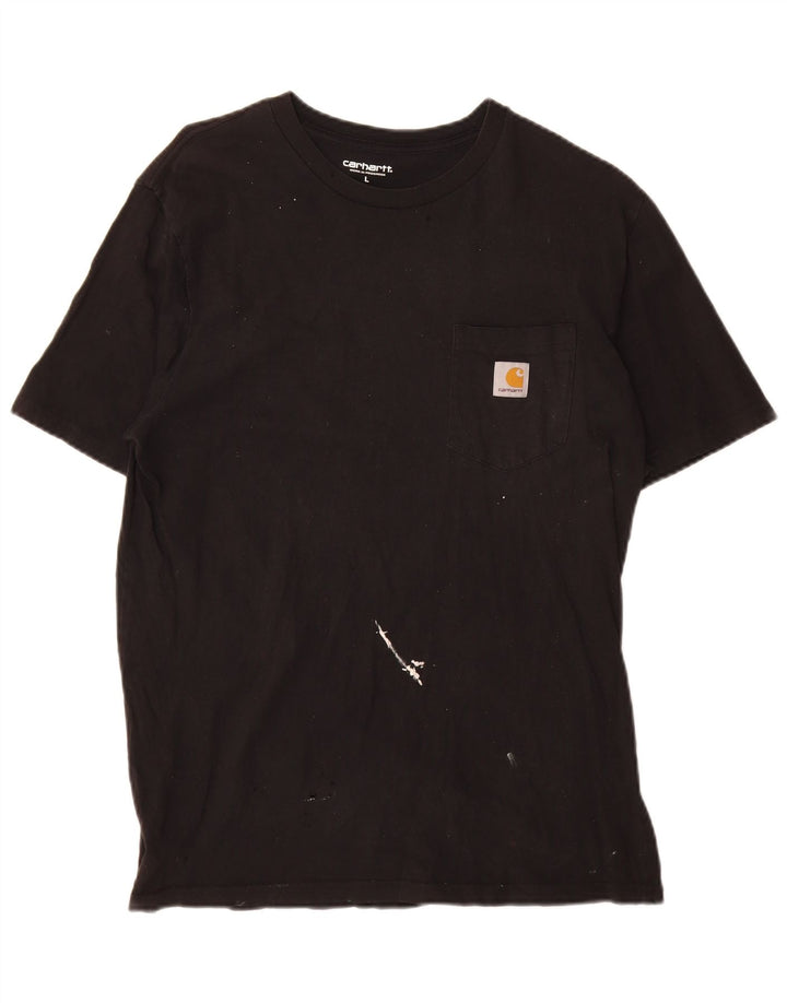 Carhartt muška majica kratkih rukava, veliki crni pamuk