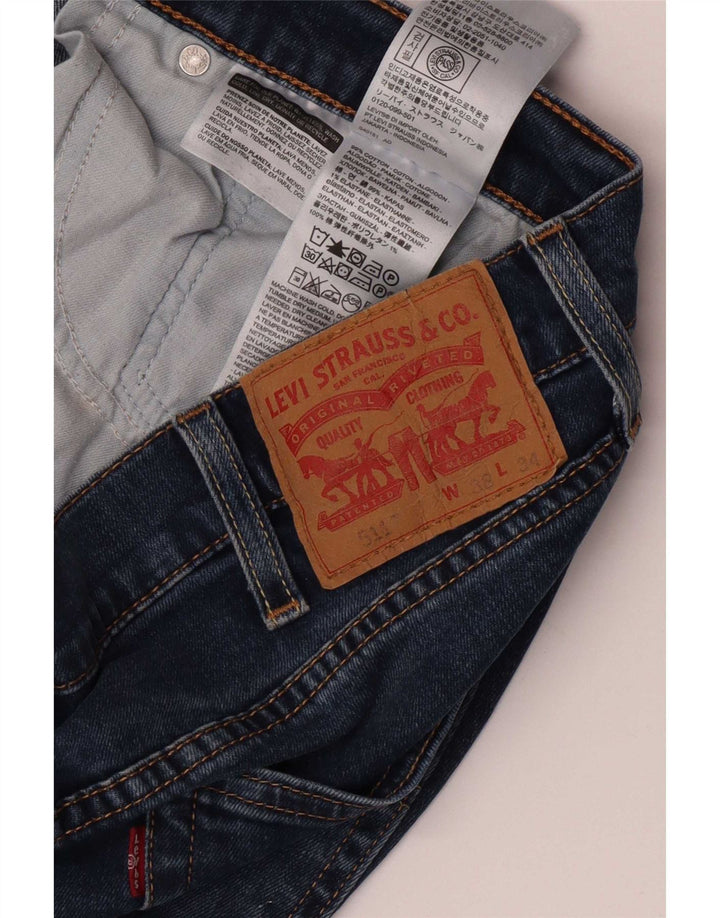 Levi's muške 511 uske traperice W38 L34 plavi pamuk