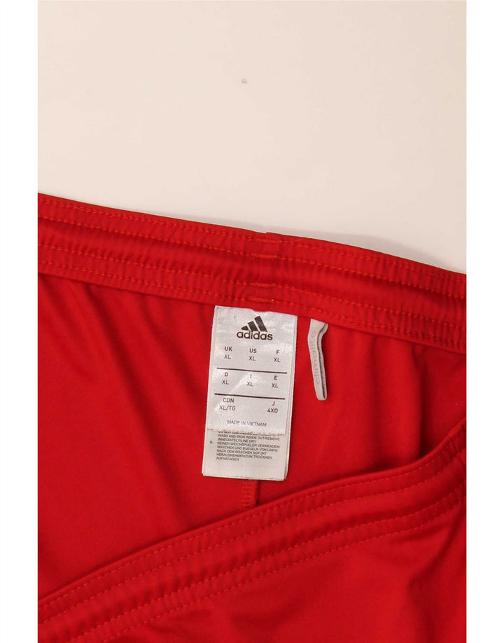 Adidas muške sportske kratke hlače Climalite XL crveni poliester
