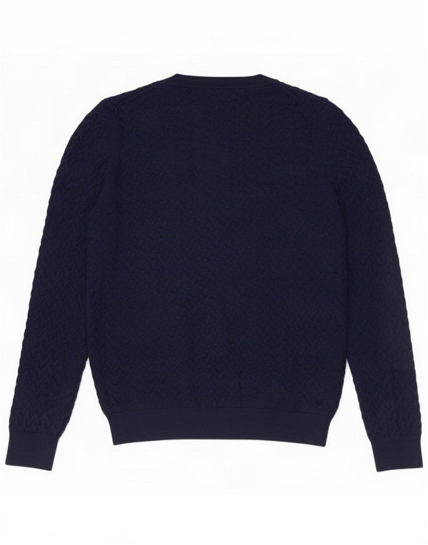 Crew Clothing Ženski džemper s V-izrezom UK 14 Srednje tamnoplava