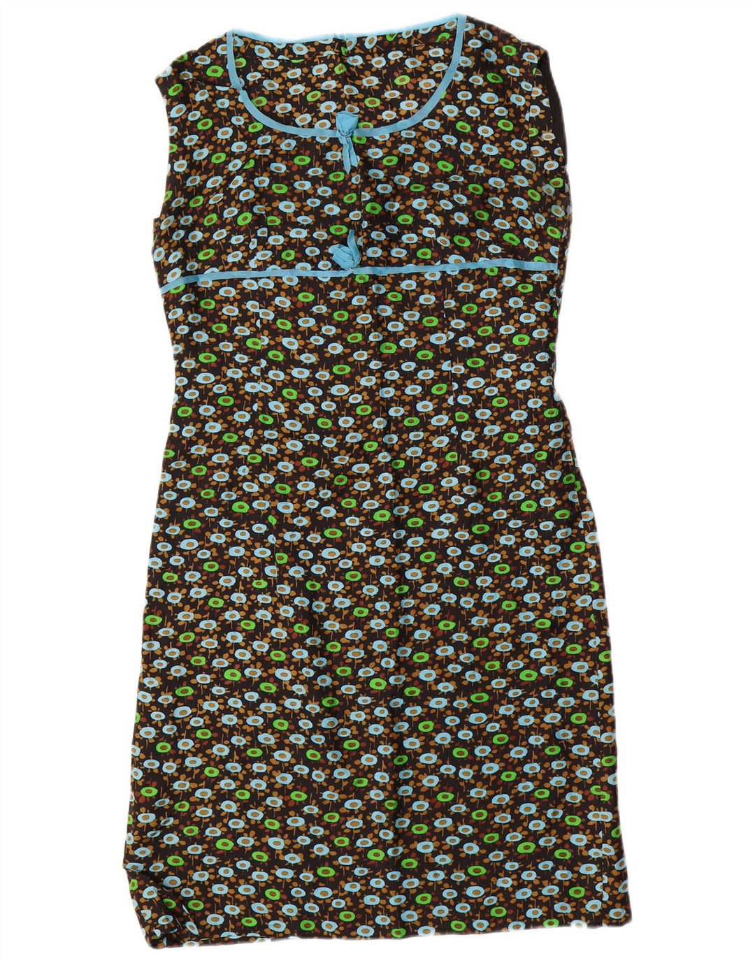 VINTAGE ženski komplet od 3/4 rukava od 2 komada UK 14 Srednje crni cvjetni