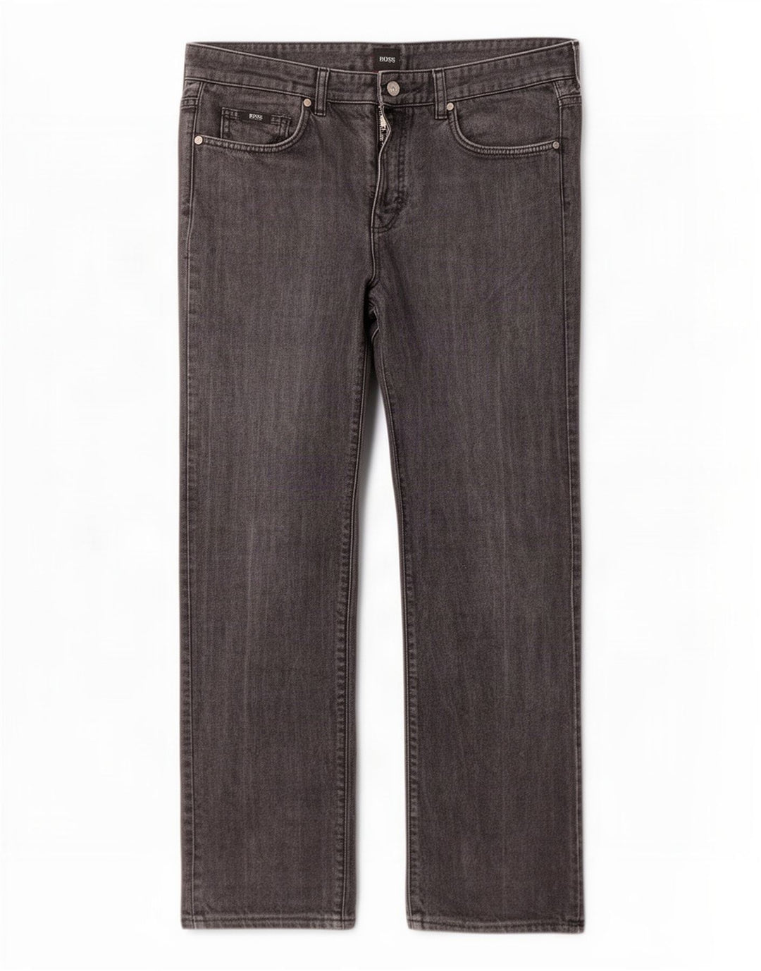 Muške ravne traperice Hugo Boss W36 L30 sive